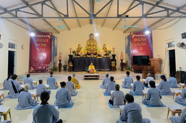 The 14th Retreat I have returned at Dong Cao Pagoda, Thanh Hoa