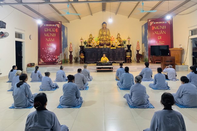 The 14th Retreat I have returned at Dong Cao Pagoda, Thanh Hoa