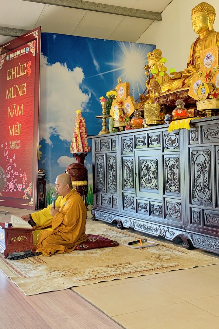 The 14th Retreat I have returned at Dong Cao Pagoda, Thanh Hoa