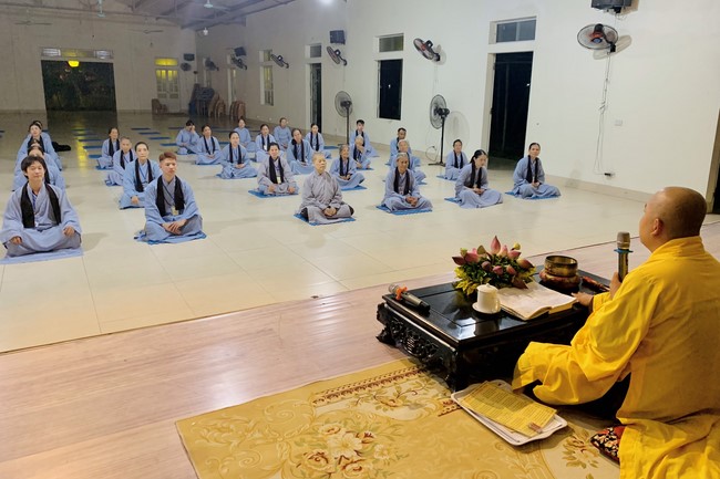 The 14th Retreat I have returned at Dong Cao Pagoda, Thanh Hoa