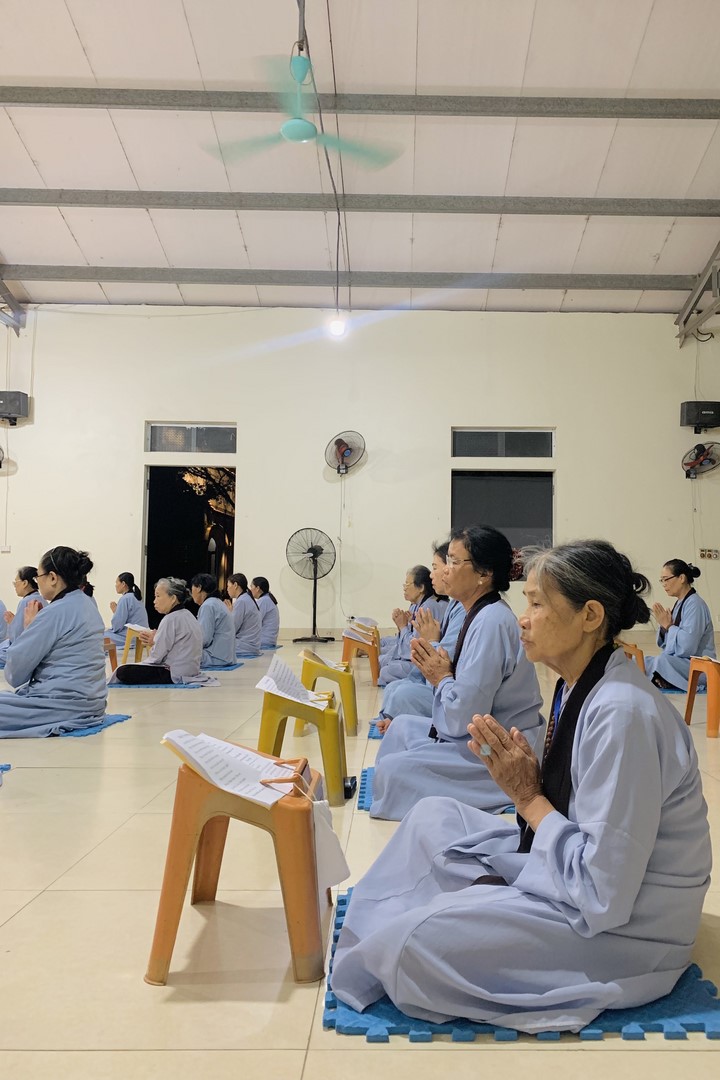 The 14th Retreat I have returned at Dong Cao Pagoda, Thanh Hoa