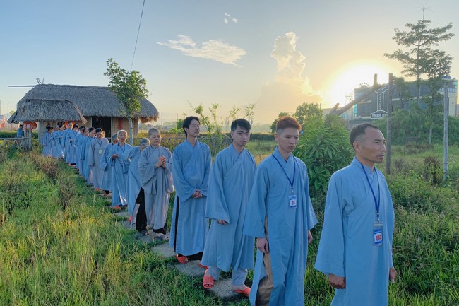 The 14th Retreat I have returned at Dong Cao Pagoda, Thanh Hoa