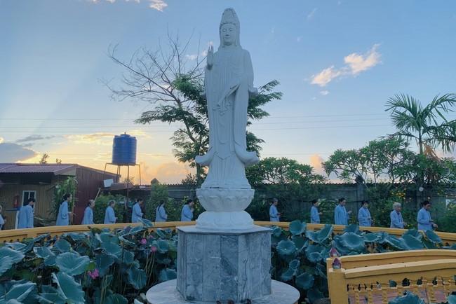 The 14th Retreat I have returned at Dong Cao Pagoda, Thanh Hoa
