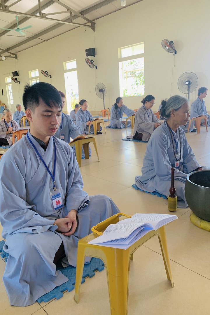 The 14th Retreat I have returned at Dong Cao Pagoda, Thanh Hoa