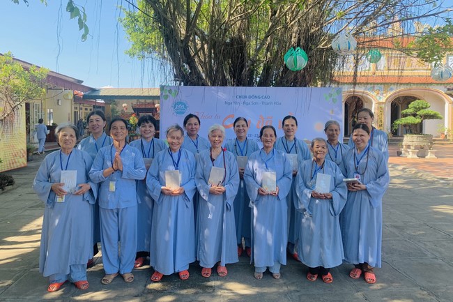 The 14th Retreat I have returned at Dong Cao Pagoda, Thanh Hoa
