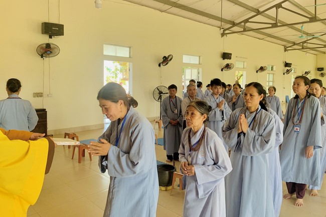 The 14th Retreat I have returned at Dong Cao Pagoda, Thanh Hoa