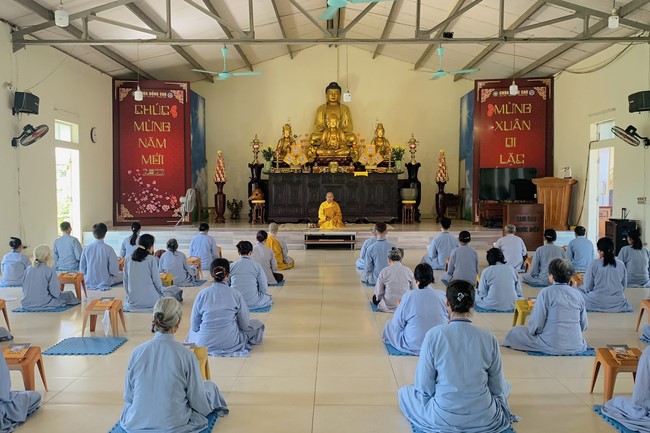 The 14th Retreat I have returned at Dong Cao Pagoda, Thanh Hoa