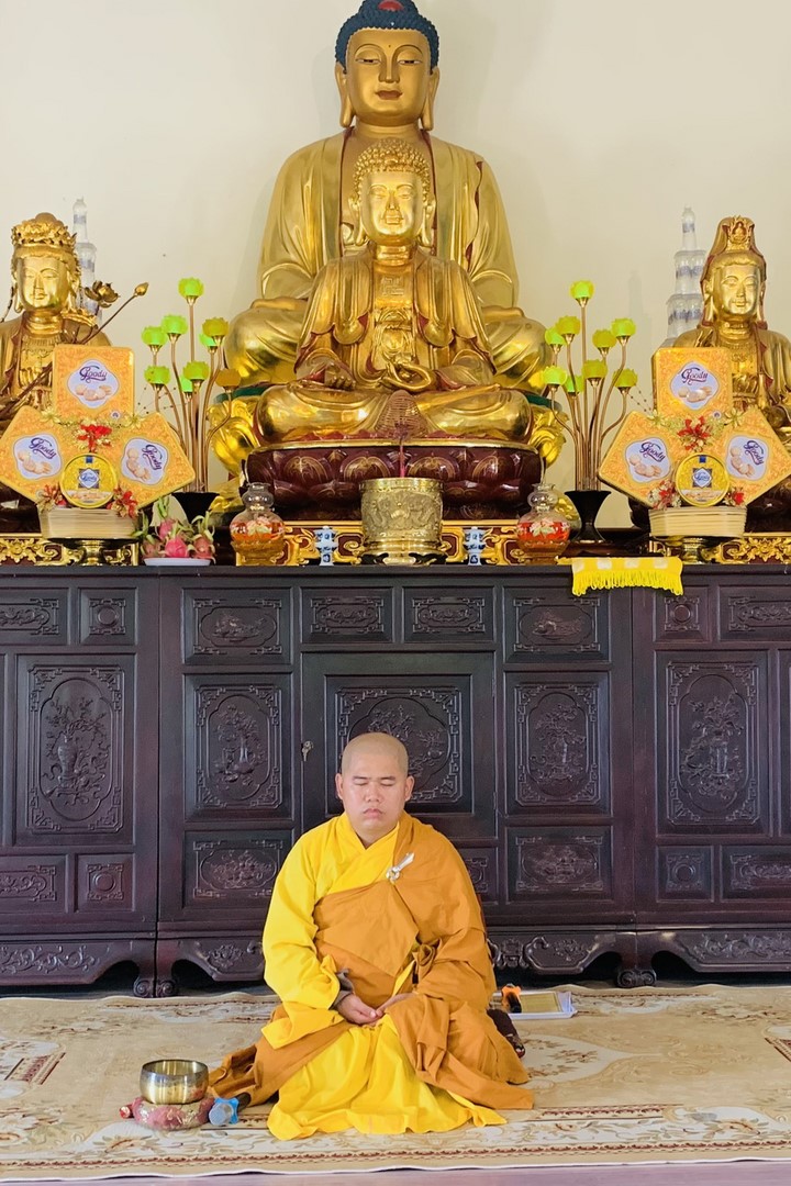 The 14th Retreat I have returned at Dong Cao Pagoda, Thanh Hoa