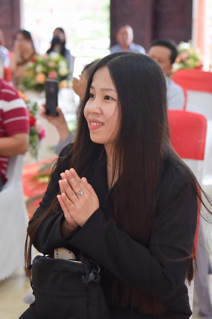 Wedding Ceremony at the pagoda