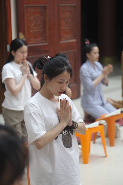 Repentance ceremony on May 14th, Year of the Cat at Giai Lam Temple – Ha Tinh