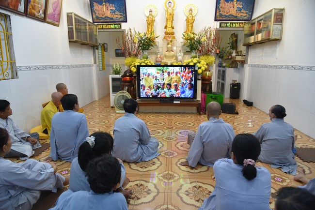 Repentant Ceremony at Minh Chat ashram in Can Tho