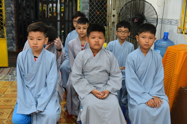 Repentant Ceremony at Minh Chat ashram in Can Tho