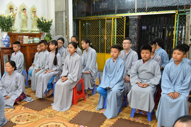 Repentant Ceremony at Minh Chat ashram in Can Tho
