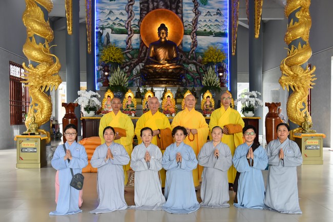Offering to Three Jewel at Pagodas in the Western of the Charity Board