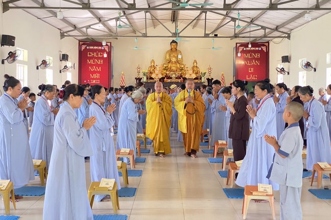 Chùa Đống Cao – Thanh Hóa: Khóa tu niệm Phật một ngày