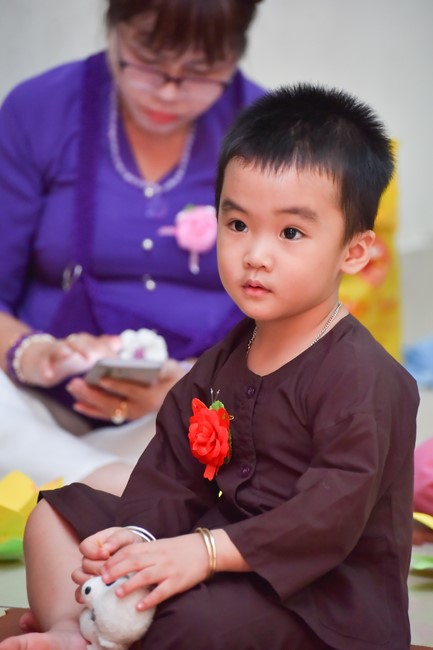 Lễ Vu Lan Báo Hiếu lớp Ươm Mầm Trí Tuệ