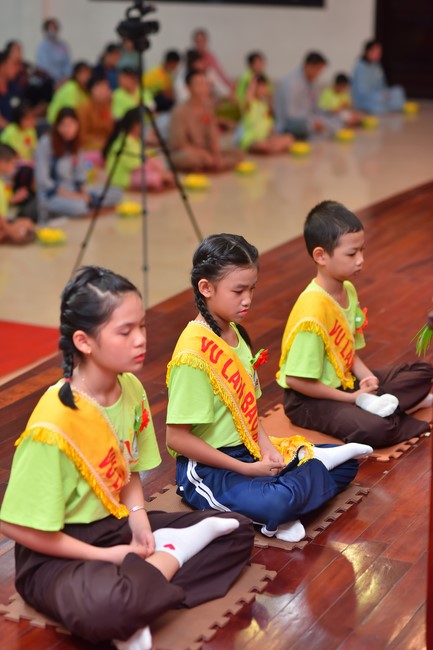 Lễ Vu Lan Báo Hiếu lớp Ươm Mầm Trí Tuệ