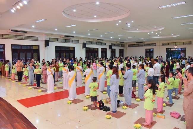 Lễ Vu Lan Báo Hiếu lớp Ươm Mầm Trí Tuệ