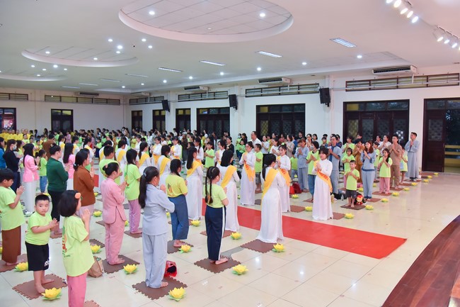 Lễ Vu Lan Báo Hiếu lớp Ươm Mầm Trí Tuệ