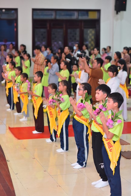 Lễ Vu Lan Báo Hiếu lớp Ươm Mầm Trí Tuệ