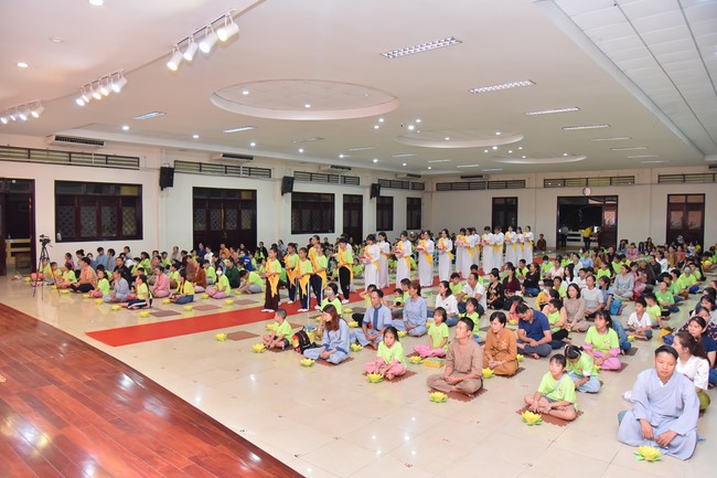 Lễ Vu Lan Báo Hiếu lớp Ươm Mầm Trí Tuệ