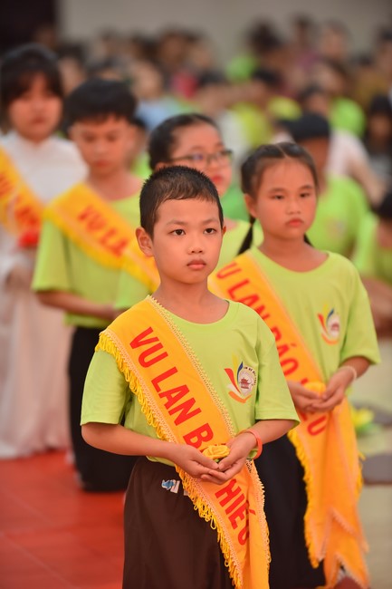 Lễ Vu Lan Báo Hiếu lớp Ươm Mầm Trí Tuệ