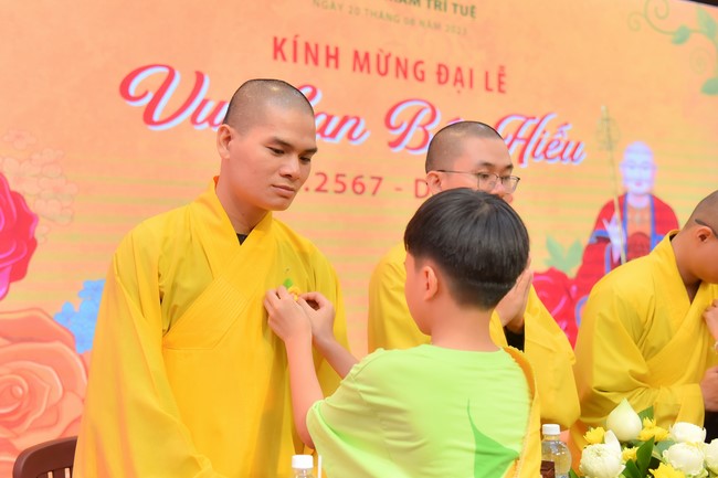 Lễ Vu Lan Báo Hiếu lớp Ươm Mầm Trí Tuệ