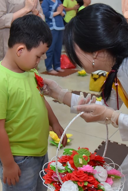 Lễ Vu Lan Báo Hiếu lớp Ươm Mầm Trí Tuệ