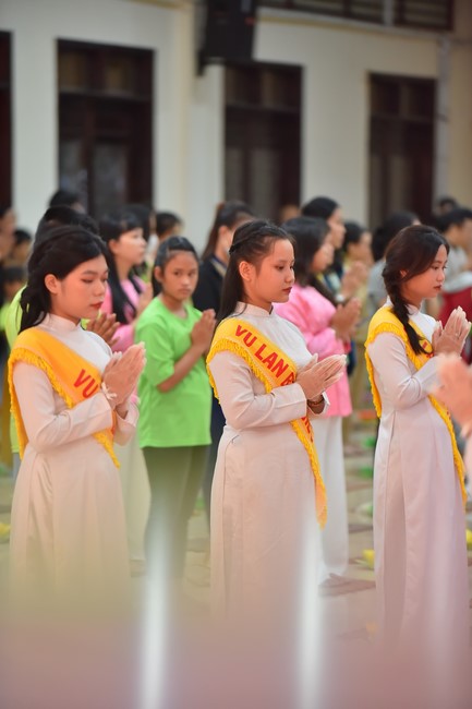 Lễ Vu Lan Báo Hiếu lớp Ươm Mầm Trí Tuệ