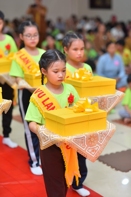 Lễ Vu Lan Báo Hiếu lớp Ươm Mầm Trí Tuệ