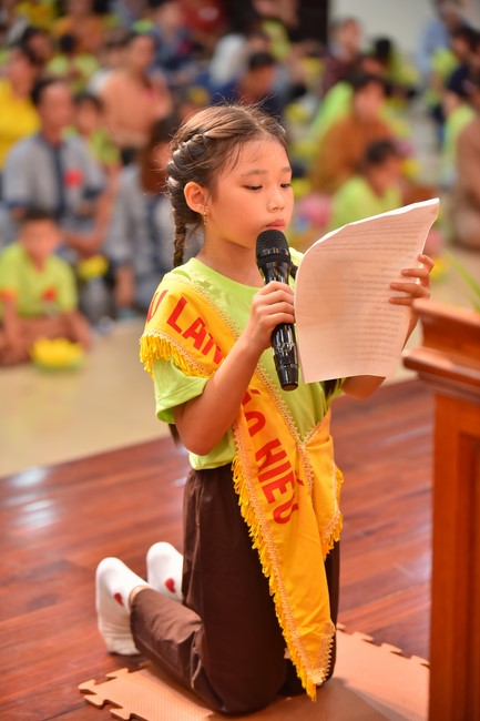 Lễ Vu Lan Báo Hiếu lớp Ươm Mầm Trí Tuệ