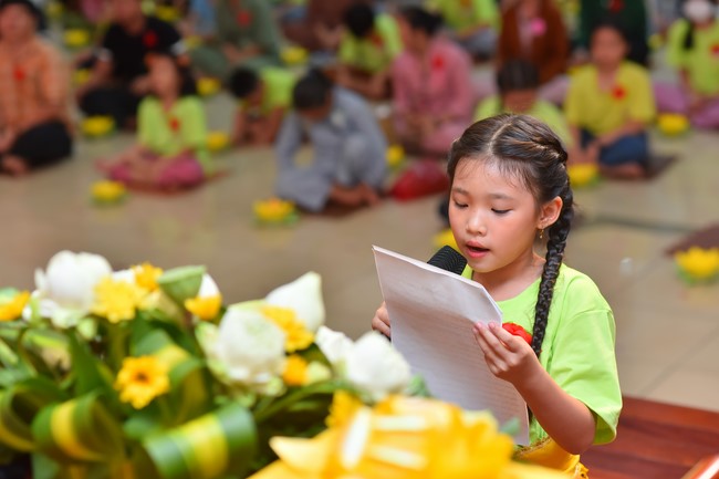 Lễ Vu Lan Báo Hiếu lớp Ươm Mầm Trí Tuệ