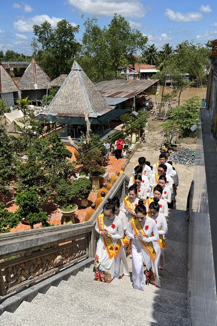 The Great Ullambana Ceremony 2023 at Quoc Thoi pagoda, Ben Tre