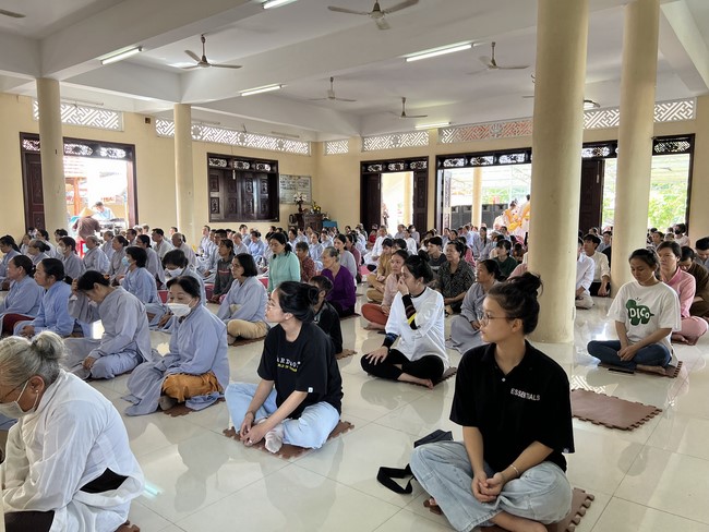 The Great Ullambana Ceremony 2023 at Quoc Thoi pagoda, Ben Tre