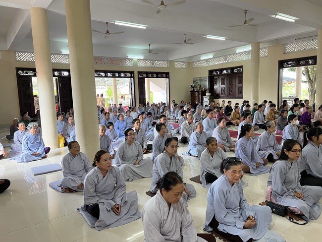The Great Ullambana Ceremony 2023 at Quoc Thoi pagoda, Ben Tre