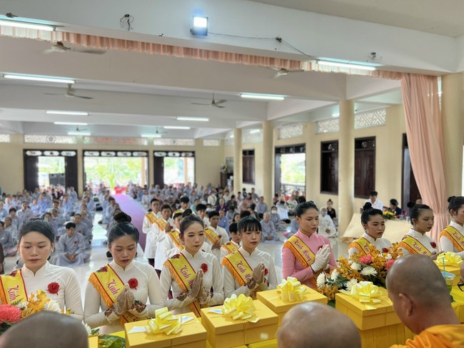 The Great Ullambana Ceremony 2023 at Quoc Thoi pagoda, Ben Tre