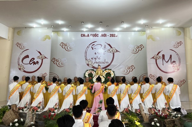 The Great Ullambana Ceremony 2023 at Quoc Thoi pagoda, Ben Tre