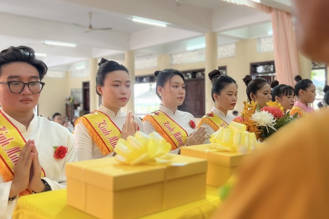 The Great Ullambana Ceremony 2023 at Quoc Thoi pagoda, Ben Tre