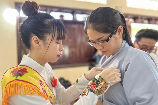 The Great Ullambana Ceremony 2023 at Quoc Thoi pagoda, Ben Tre