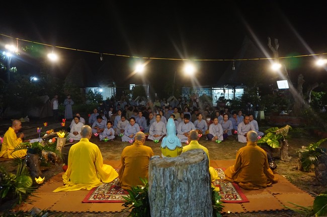 The Great Ullambana Ceremony 2023 at Quoc Thoi pagoda, Ben Tre