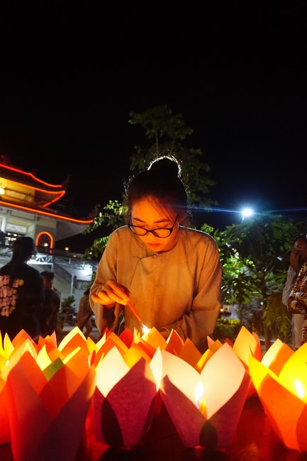 The Great Ullambana Ceremony 2023 at Quoc Thoi pagoda, Ben Tre