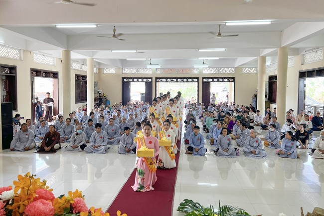 The Great Ullambana Ceremony 2023 at Quoc Thoi pagoda, Ben Tre