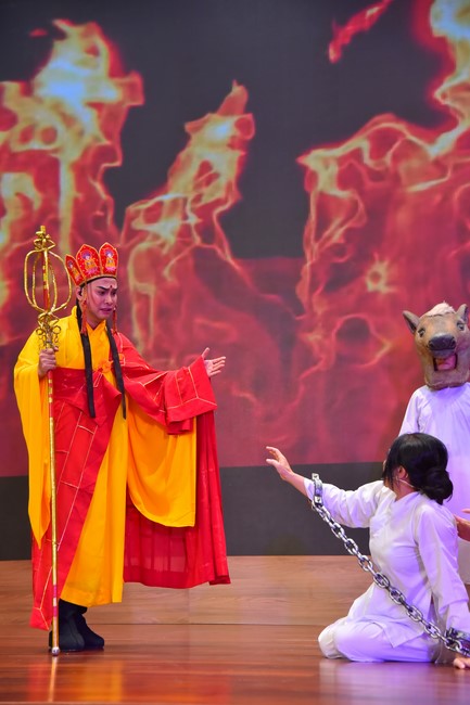 Performance night Drinking water, remembering its source on the Ullambana season