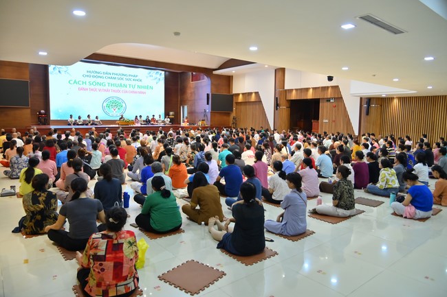 Community program Purification of body- mind, Guiding a healthy living method in accordance with the nature