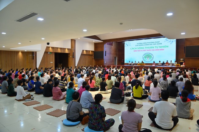 Community program Purification of body- mind, Guiding a healthy living method in accordance with the nature