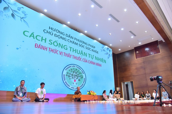 Community program Purification of body- mind, Guiding a healthy living method in accordance with the nature