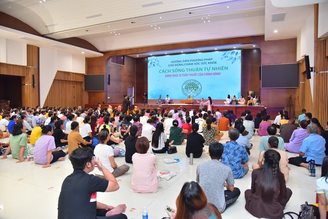 Community program Purification of body- mind, Guiding a healthy living method in accordance with the nature