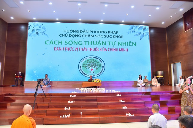 Community program Purification of body- mind, Guiding a healthy living method in accordance with the nature