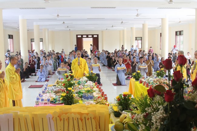 The Ullambana Great Ceremony 2023 at Giai Lam Pagoda, Ha Tinh