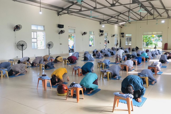 Chùa Đống Cao – Thanh Hóa: Lễ Quy y Tam bảo và Thiện sự ngày rằm